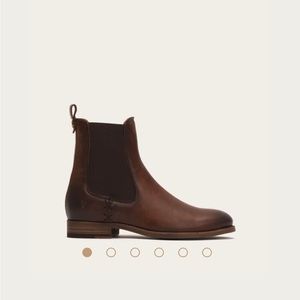 Chelsea Melissa Frye Boot in Cognac
